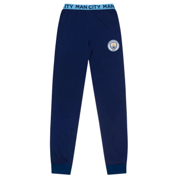 Manchester City piżama męska Long Stripe