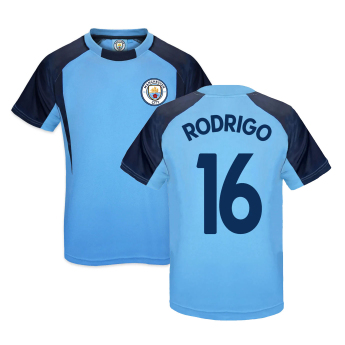 Manchester City dziecięca koszulka meczowa Sky Rodrigo