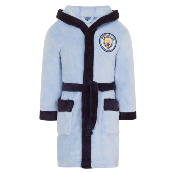Manchester City szlafrok dziecięcy sky
