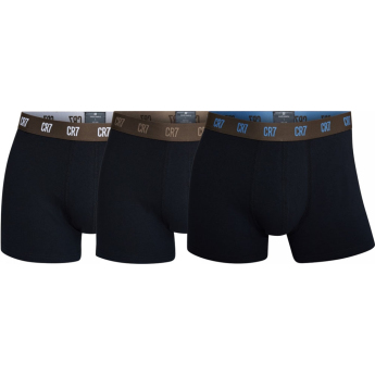 Cristiano Ronaldo męskie bokserki 3pack CR7 Basic black mix