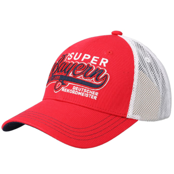 Bayern Monachium czapka baseballówka Trucker Super red