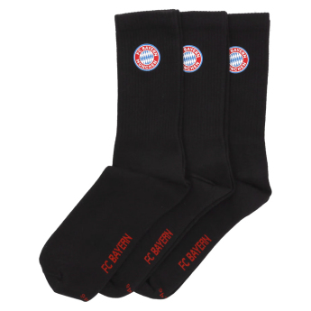 Bayern Monachium skarpetki 3 pack black
