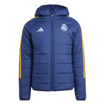Real Madryt męska kurtka zimowa Winter navy