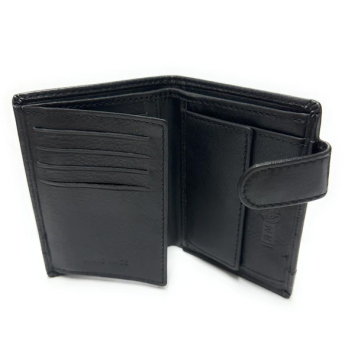 Real Madryt skórzany portfel Broche black