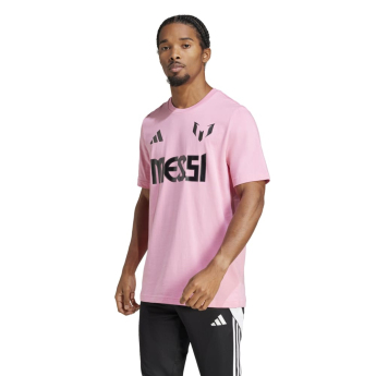 Lionel Messi koszulka męska MESSI Name and number pink