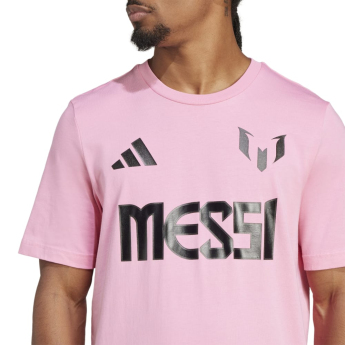 Lionel Messi koszulka męska MESSI Name and number pink