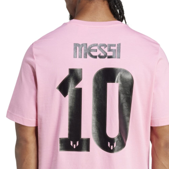 Lionel Messi koszulka męska MESSI Name and number pink