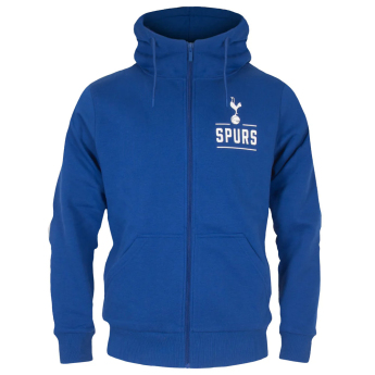 Tottenham męska bluza z kapturem Zip marine