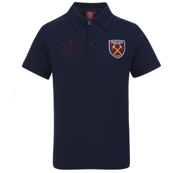 West Ham United męska koszulka polo navy