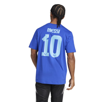 Lionel Messi koszulka męska MESSI Name and number blue