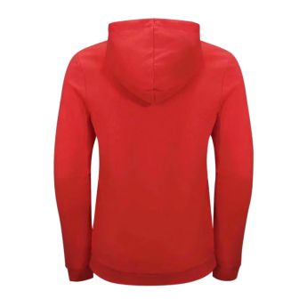 Liverpool męska bluza z kapturem Zip Vintage red