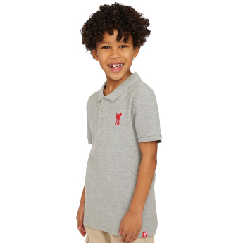 Liverpool dziecięca koszulka polo grey