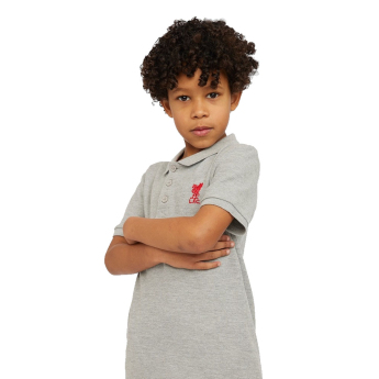 Liverpool dziecięca koszulka polo grey