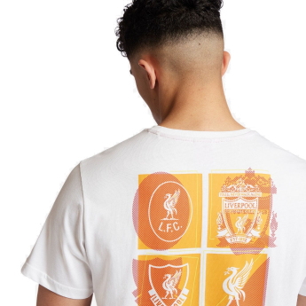 Liverpool koszulka męska Crest Col white