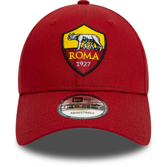 AS Roma czapka baseballówka 9Forty Core hardred