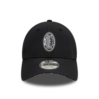 AC Milan czapka baseballówka 9Forty Grafiti black