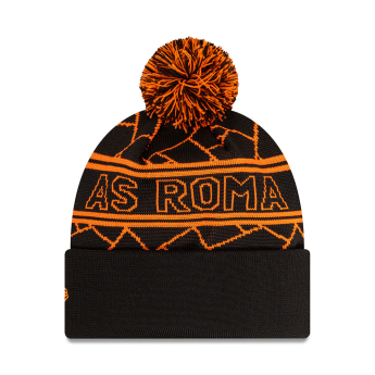 AS Roma czapka zimowa Spring Sport black