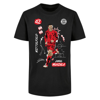 Bayern Monachium koszulka dziecięca Musiala black