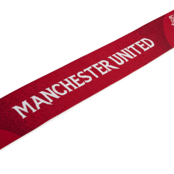 Manchester United szalik zimowy red