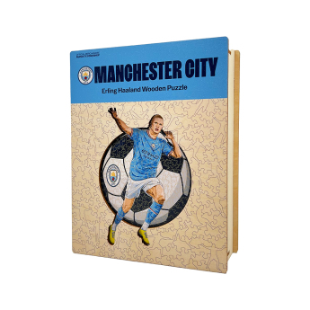Manchester City puzzle drewniane Haaland 150 pcs