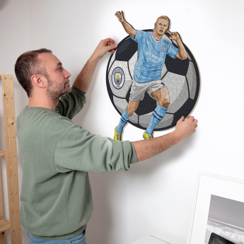 Manchester City puzzle drewniane Haaland 150 pcs