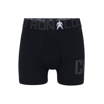 Cristiano Ronaldo bokserki chłopięce 2pack CR7 Bamboo black-grey