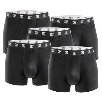 Cristiano Ronaldo męskie bokserki 5pack CR7 Black Sachet