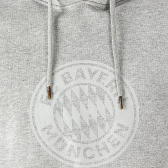 Bayern Monachium męska bluza z kapturem Essential grey