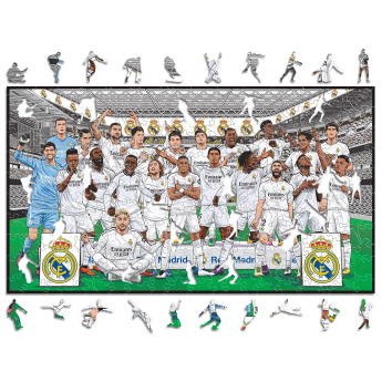 Real Madryt puzzle drewniane Team 500 pcs