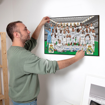 Real Madryt puzzle drewniane Team 500 pcs