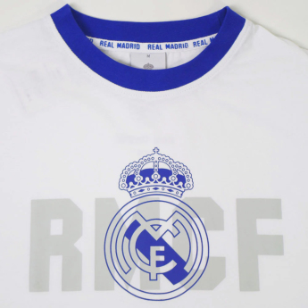 Real Madryt piżama dziecięca long white