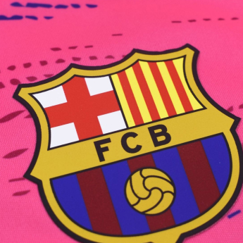 Barcelona piłkarska koszulka meczowa Lined fucsia