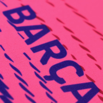 Barcelona piłkarska koszulka meczowa Lined fucsia