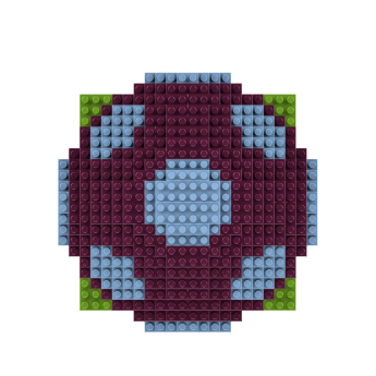Aston Vila układanka Soccer Ball 687 pcs