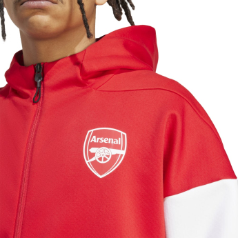 Arsenal męska kurtka z kapturem Z.N.E. red