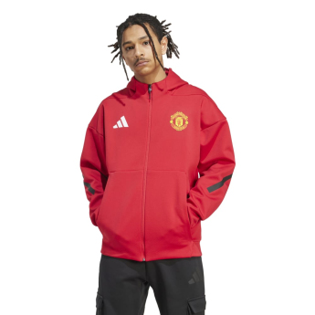 Manchester United męska kurtka z kapturem Z.N.E. red