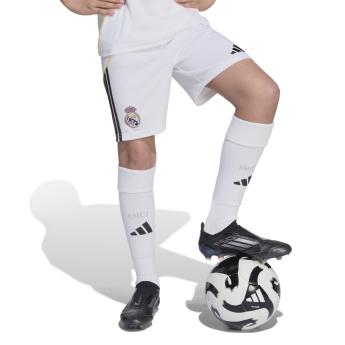 Real Madryt dziecięce spodenki official replica 25/26 home