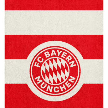 Bayern Monachium ręcznik plażowy big Red Stripes