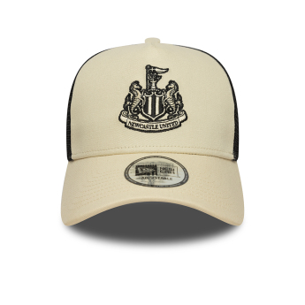 Newcastle United czapka baseballówka 9Forty Trucker E-Frame cream