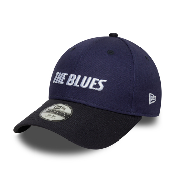 Chelsea dziecięca czapka baseballowa 9Forty Wordmark navy
