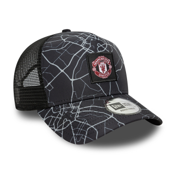Manchester United czapka baseballówka 9Forty Trucker Camo black