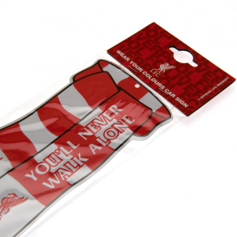 Liverpool plakietka stalowa scarf small