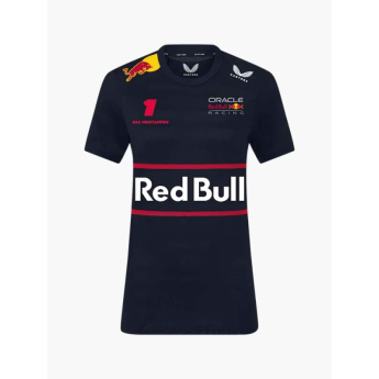 Red Bull Racing koszulka damska Max Verstappen official Teamline Replica navy F1 Team 2025