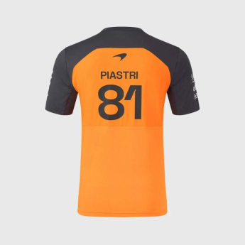 McLaren Honda koszulka męska Oscar Piastri official Teamline Replica orange F1 Team 2025