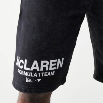 McLaren Honda szorty męskie NE wordmark balck F1 Team 2025