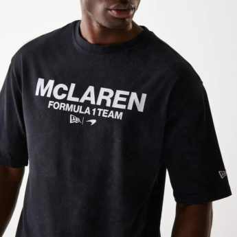 McLaren Honda koszulka męska NE wordmark balck F1 Team 2025