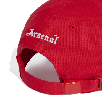 Arsenal czapka baseballówka 25/26 scarlet