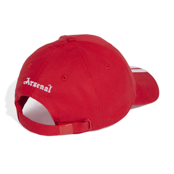 Arsenal czapka baseballówka 25/26 scarlet