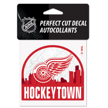 Detroit Red Wings naklejka Perfect Cut Decal SLOGAN