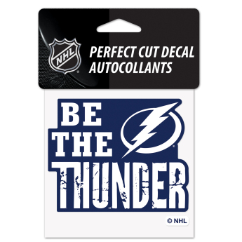 Tampa Bay Lightning naklejka Perfect Cut Decal SLOGAN